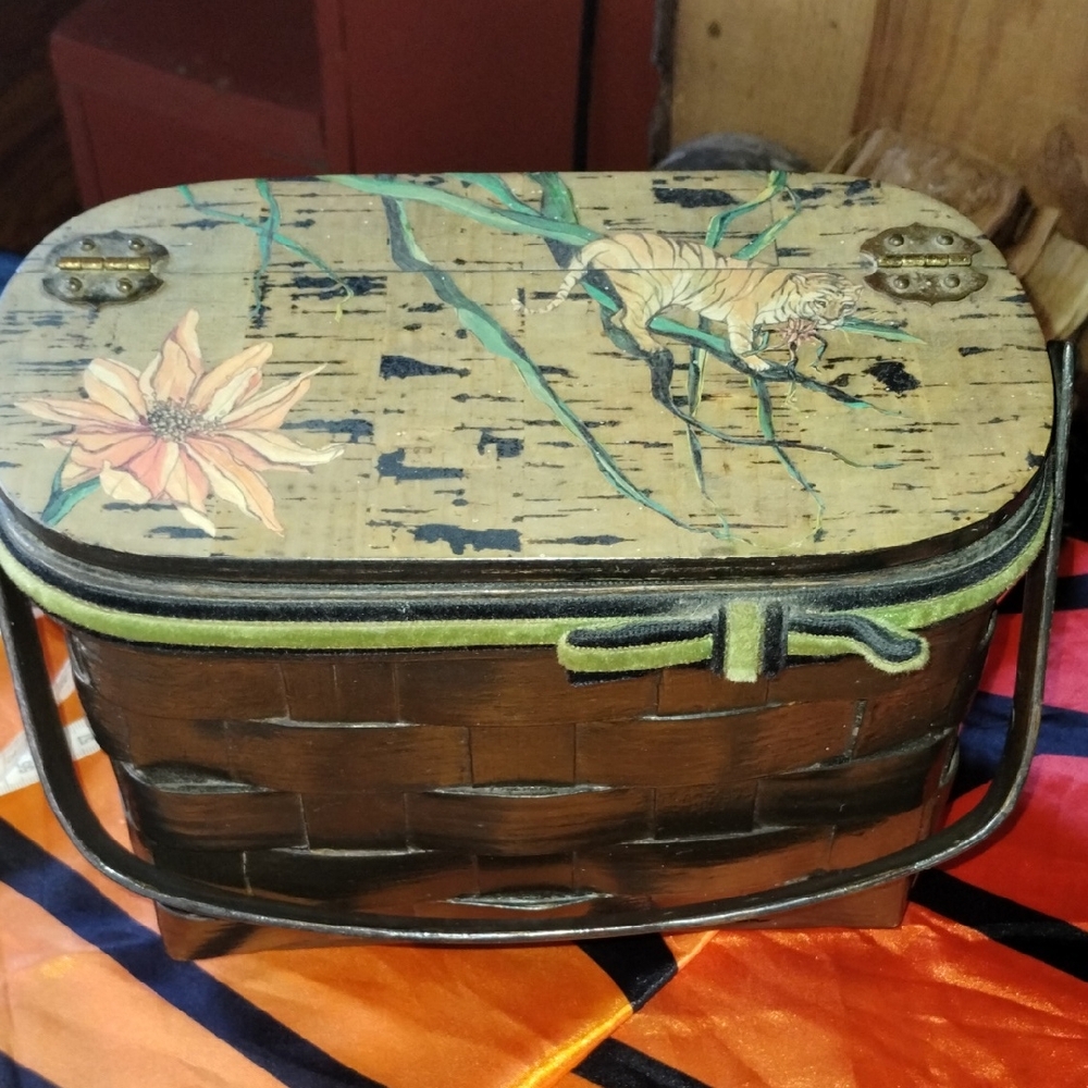 1974 Basket Purse "An Original by Lojen"